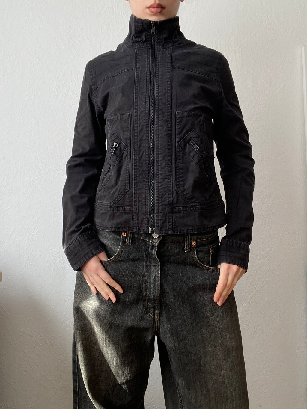 Vintage 96% cotton short light vintage jacket