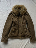Vintage cotton short coat bomb