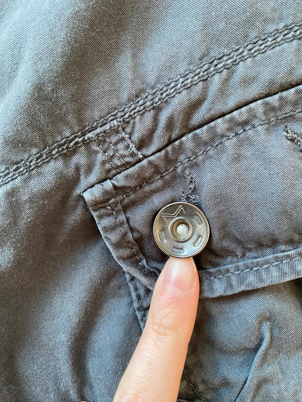 Vintage cotton short light bomber jacket spring summer