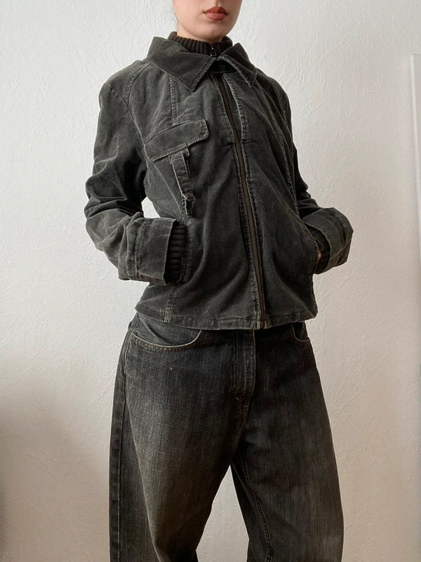 Vintage 100% cotton light Short Jacket