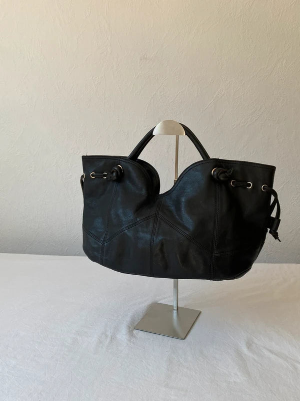 Vintage genuine leather handbag