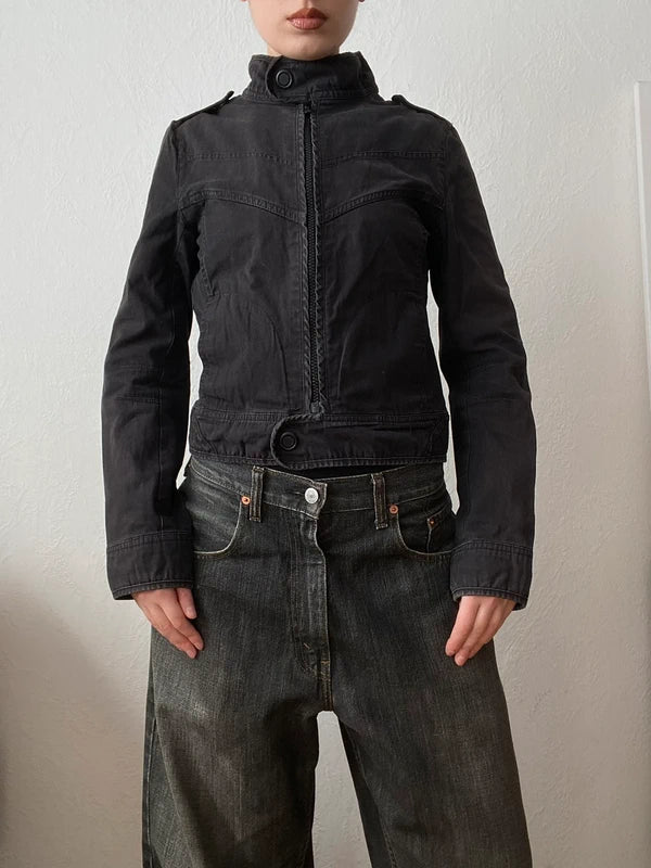 Vintage 96% cotton short light jacket