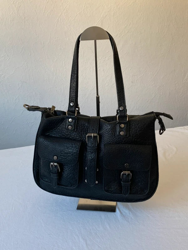 Vintage Shoulder Bag – Archive Japan Stockholm Style - Black