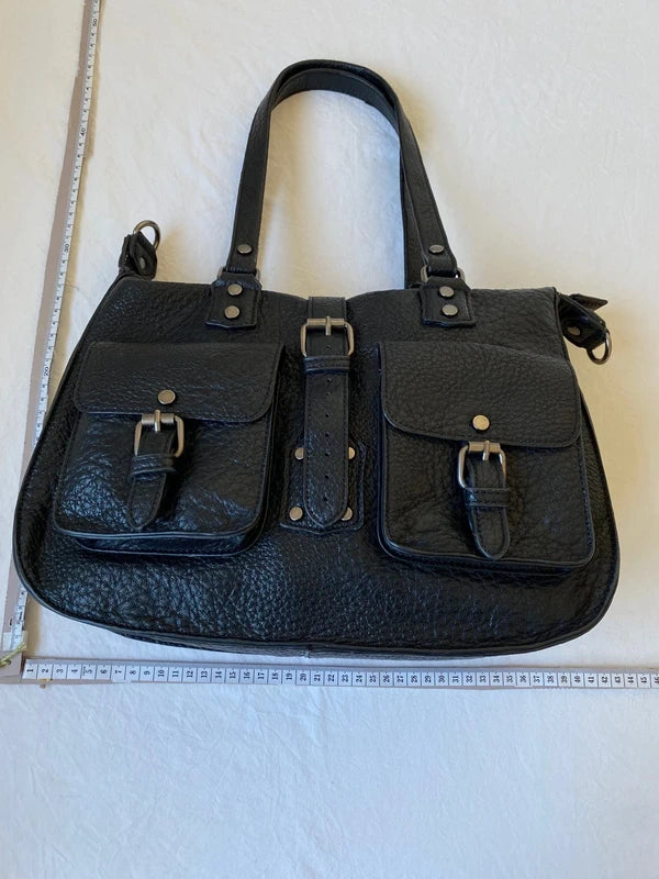 Vintage Shoulder Bag – Archive Japan Stockholm Style - Black