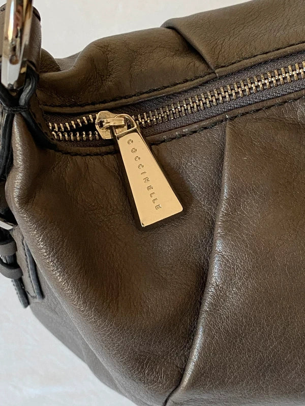Vintage Coccinelle Genuine Leather Shoulder Bag – Designer Stockholm Japan Style