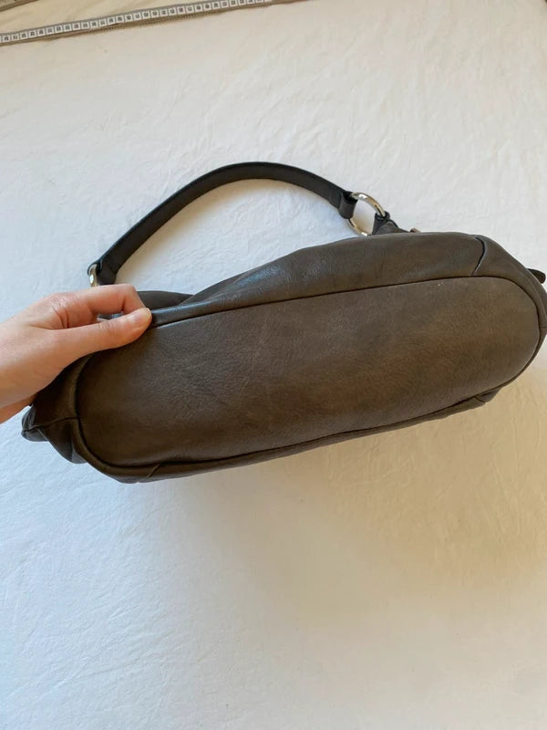 Vintage Coccinelle Genuine Leather Shoulder Bag – Designer Stockholm Japan Style