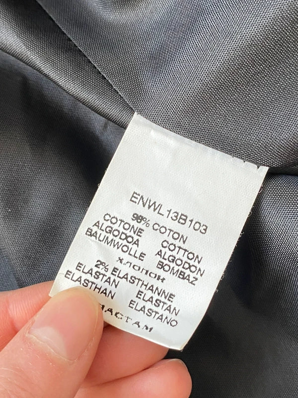 Vintage 98% Cotton Cropped Button Jacket – Archive Avantgarde Stockholm Japan Style