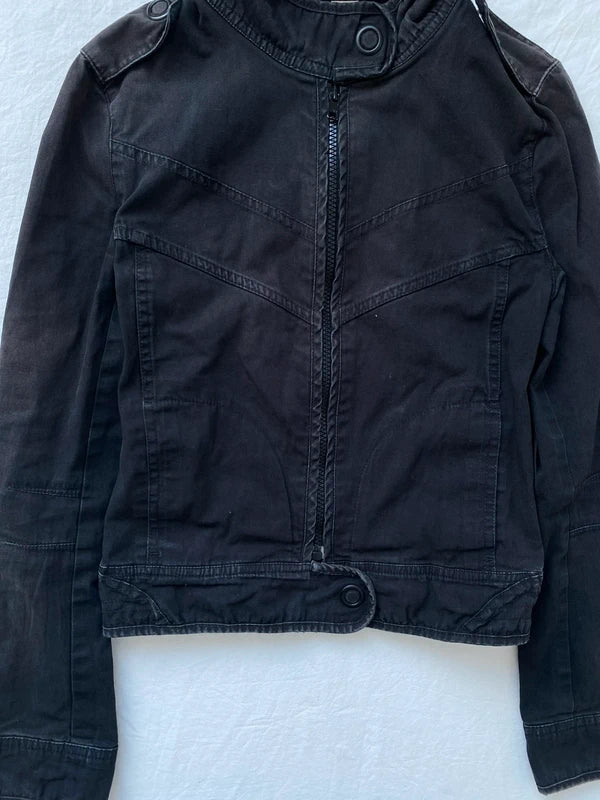Vintage 96% Cotton Lightweight Cropped Jacket – Archive Avantgarde Style