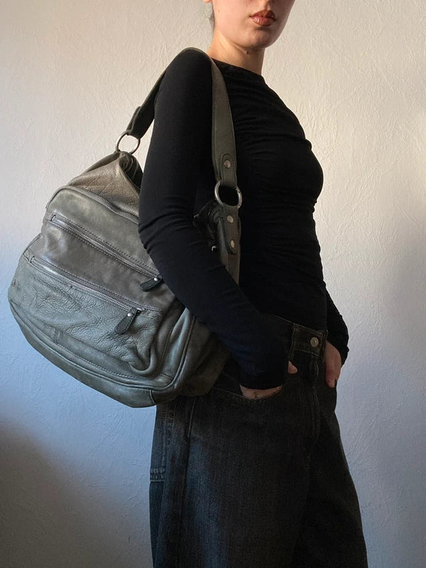 Vintage Fredsbruder Genuine Leather Handbag – Archive Avantgarde Style