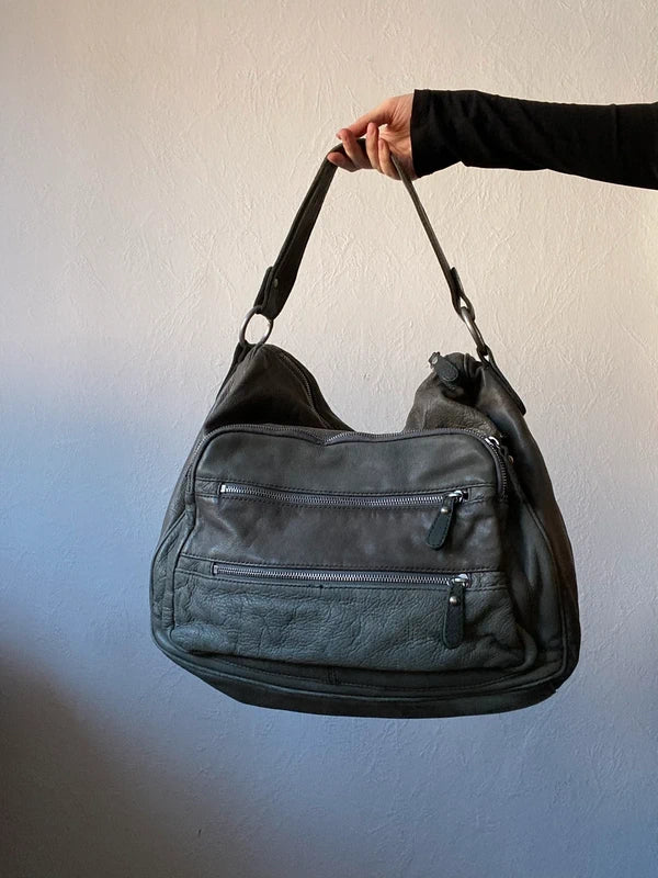Vintage Fredsbruder Genuine Leather Handbag – Archive Avantgarde Style