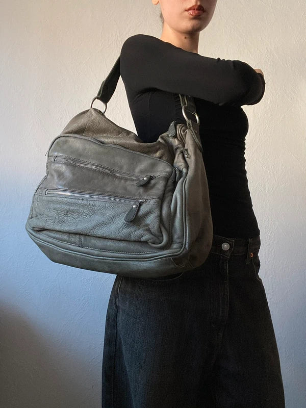 Vintage Fredsbruder Genuine Leather Handbag – Archive Avantgarde Style