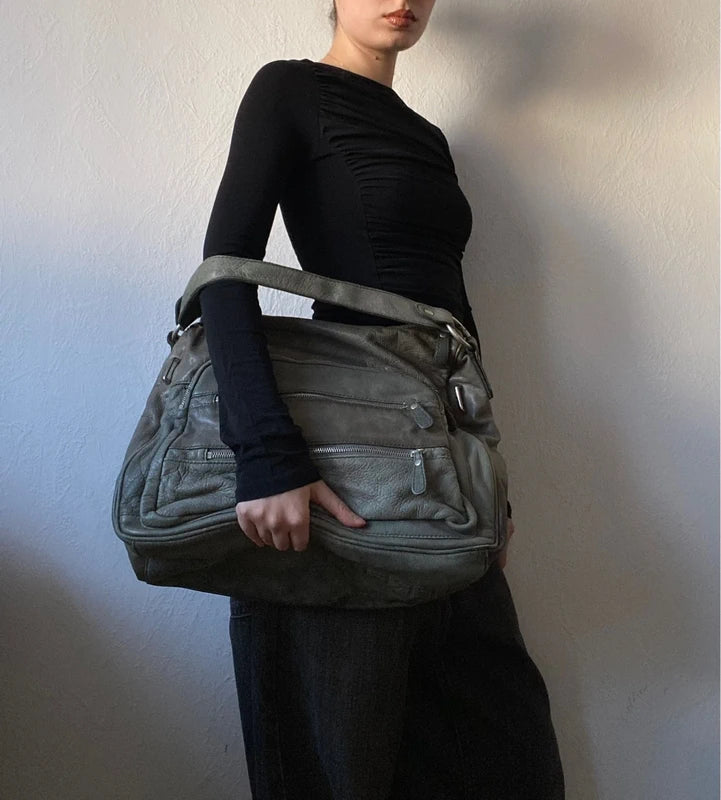 Vintage Fredsbruder Genuine Leather Handbag – Archive Avantgarde Style