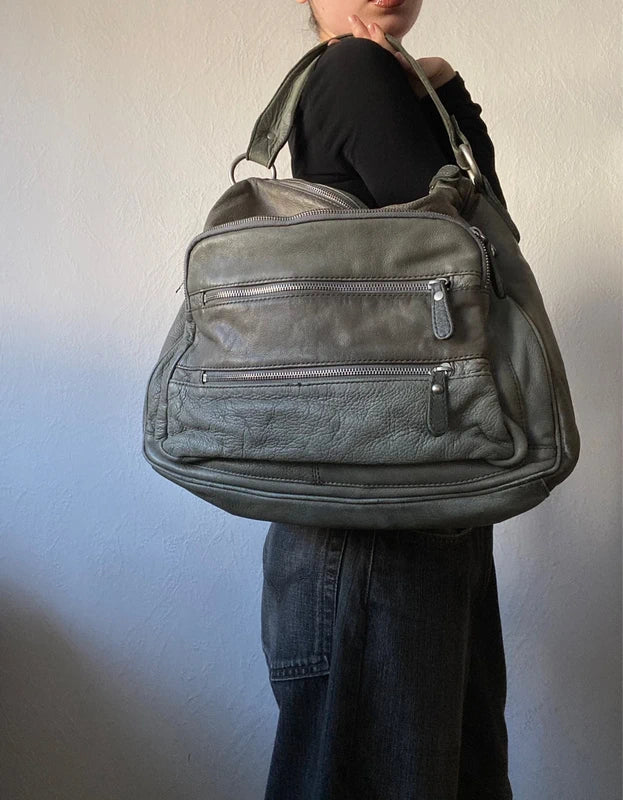 Vintage Fredsbruder Genuine Leather Handbag – Archive Avantgarde Style