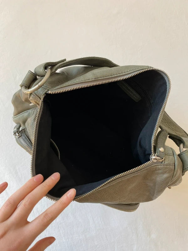 Vintage Fredsbruder Genuine Leather Handbag – Archive Avantgarde Style