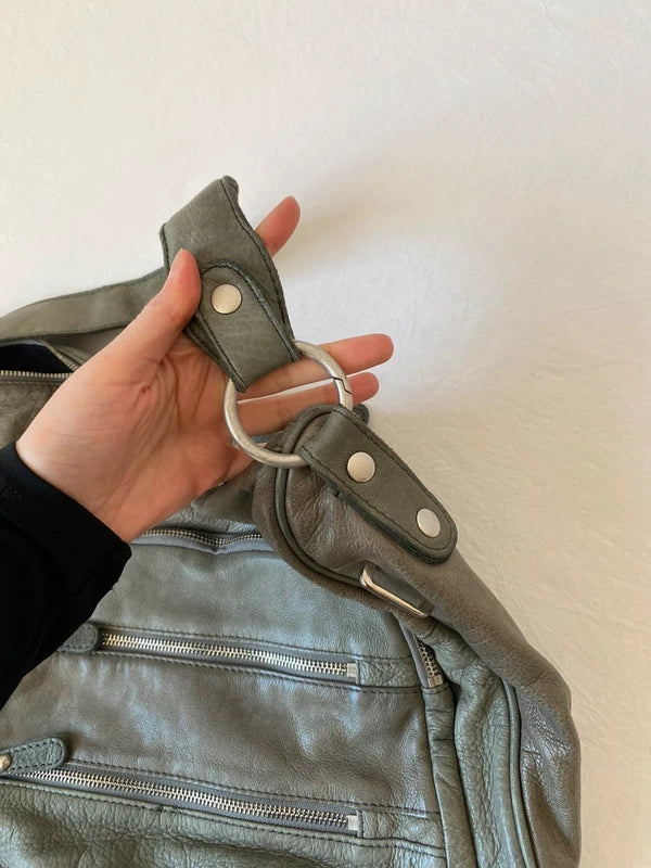 Vintage Fredsbruder Genuine Leather Handbag – Archive Avantgarde Style