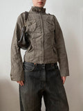 Vintage 100% cotton light short jacket e spring summer