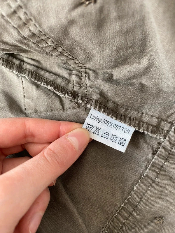 Vintage 100% cotton light short jacket e spring summer