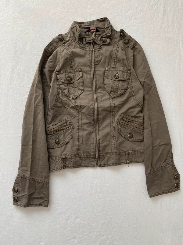 Vintage 100% cotton light short jacket e spring summer