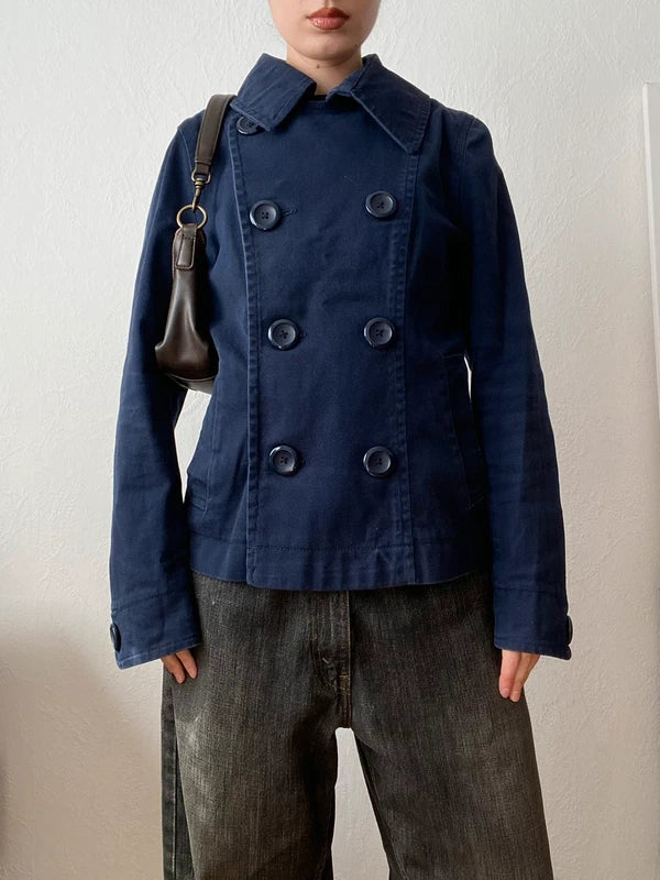 Vintage Cotton Pea Coat – Japan Style Archive Avantgarde