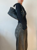 Vintage Small Genuine Leather Shoulder Bag – High Quality Archive Avantgarde Style