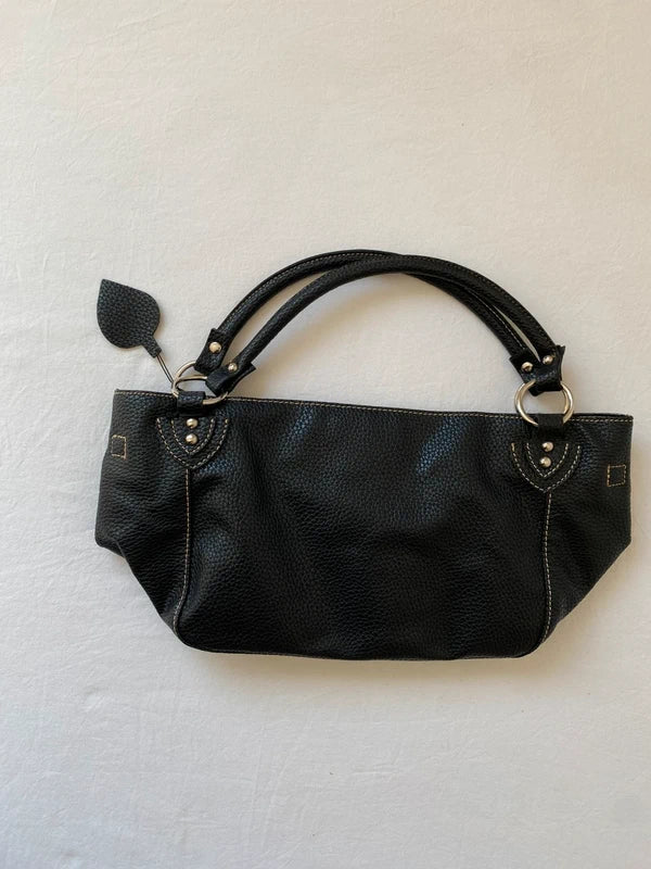 Vintage Small Genuine Leather Shoulder Bag – High Quality Archive Avantgarde Style