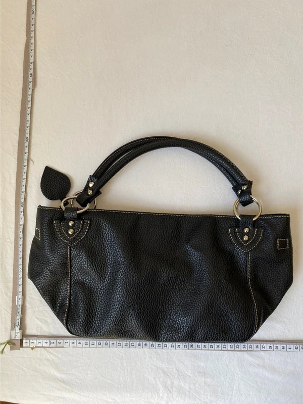 Vintage Small Genuine Leather Shoulder Bag – High Quality Archive Avantgarde Style
