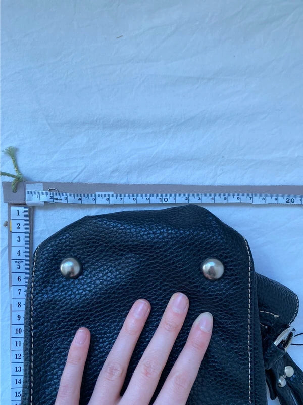 Vintage Small Genuine Leather Shoulder Bag – High Quality Archive Avantgarde Style