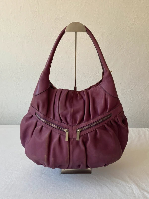 Crazy Beautiful Vintage Genuine Leather Handbag – High Quality Archive Avantgarde Style