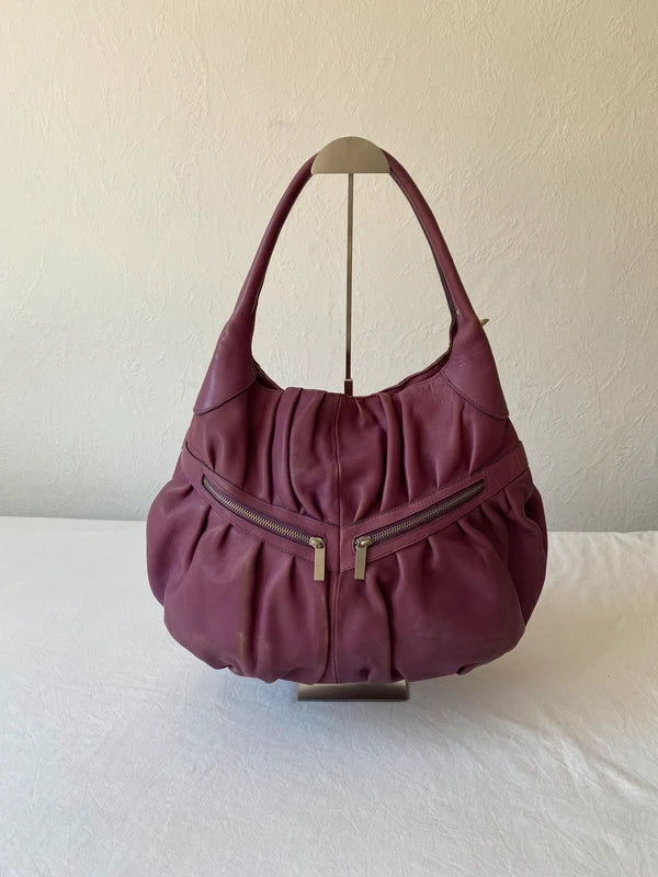 Crazy Beautiful Vintage Genuine Leather Handbag – High Quality Archive Avantgarde Style