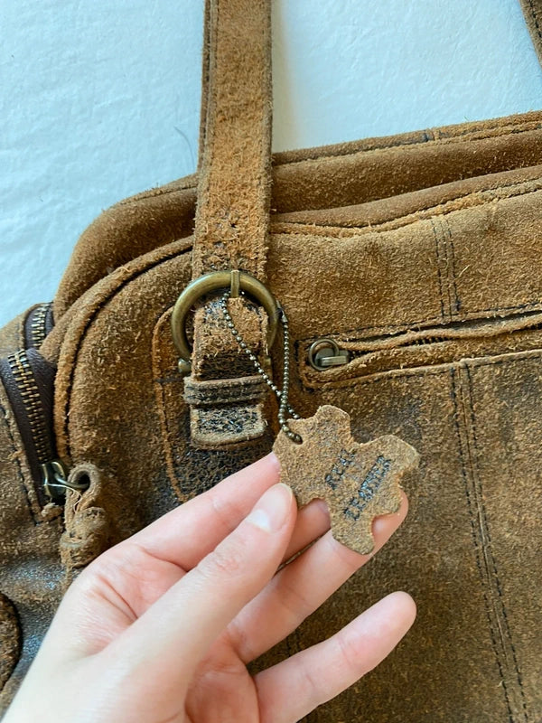 Vintage genuine leather high quality handbag shoulderbag