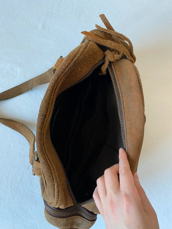 Vintage genuine leather high quality handbag shoulderbag