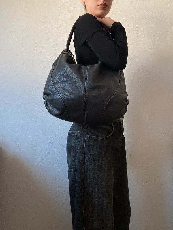 Vintage genuine leather handbag high quality