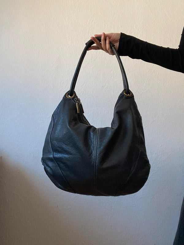 Vintage genuine leather handbag high quality
