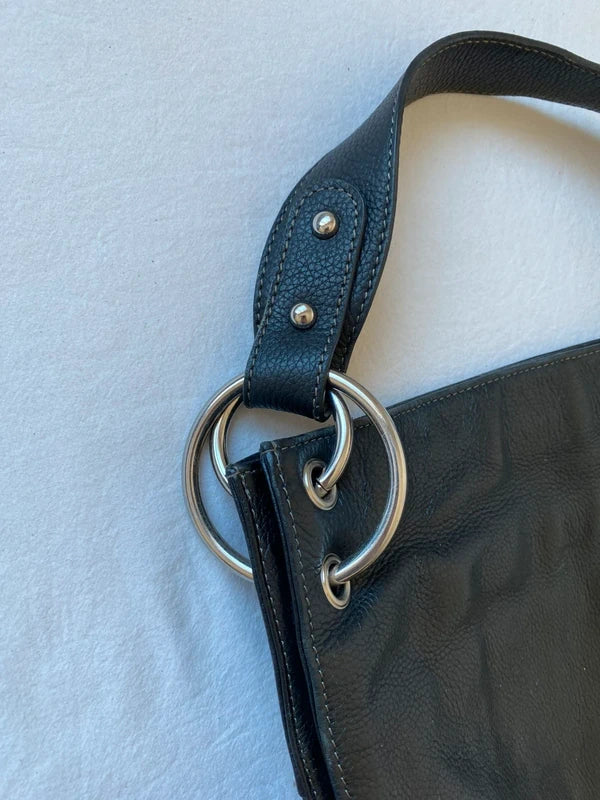 Beautiful vintage genuine leather high quality handbag