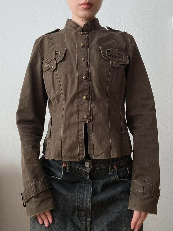 Vintage 100% cotton Short light jacket