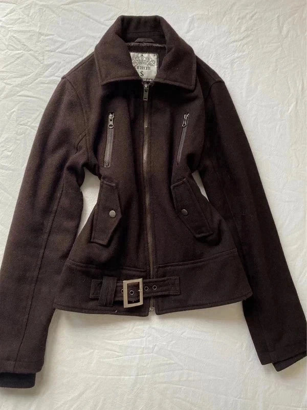 True Vintage 60% wool,high quality short coat diva jacket