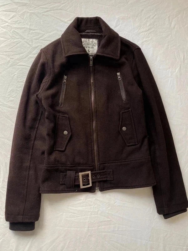 True Vintage 60% wool,high quality short coat diva jacket