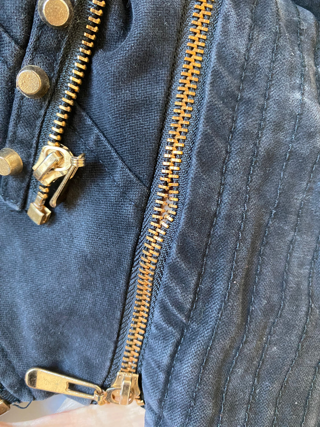 Vintage studded asymmetrical short jacket blazer y2k diva