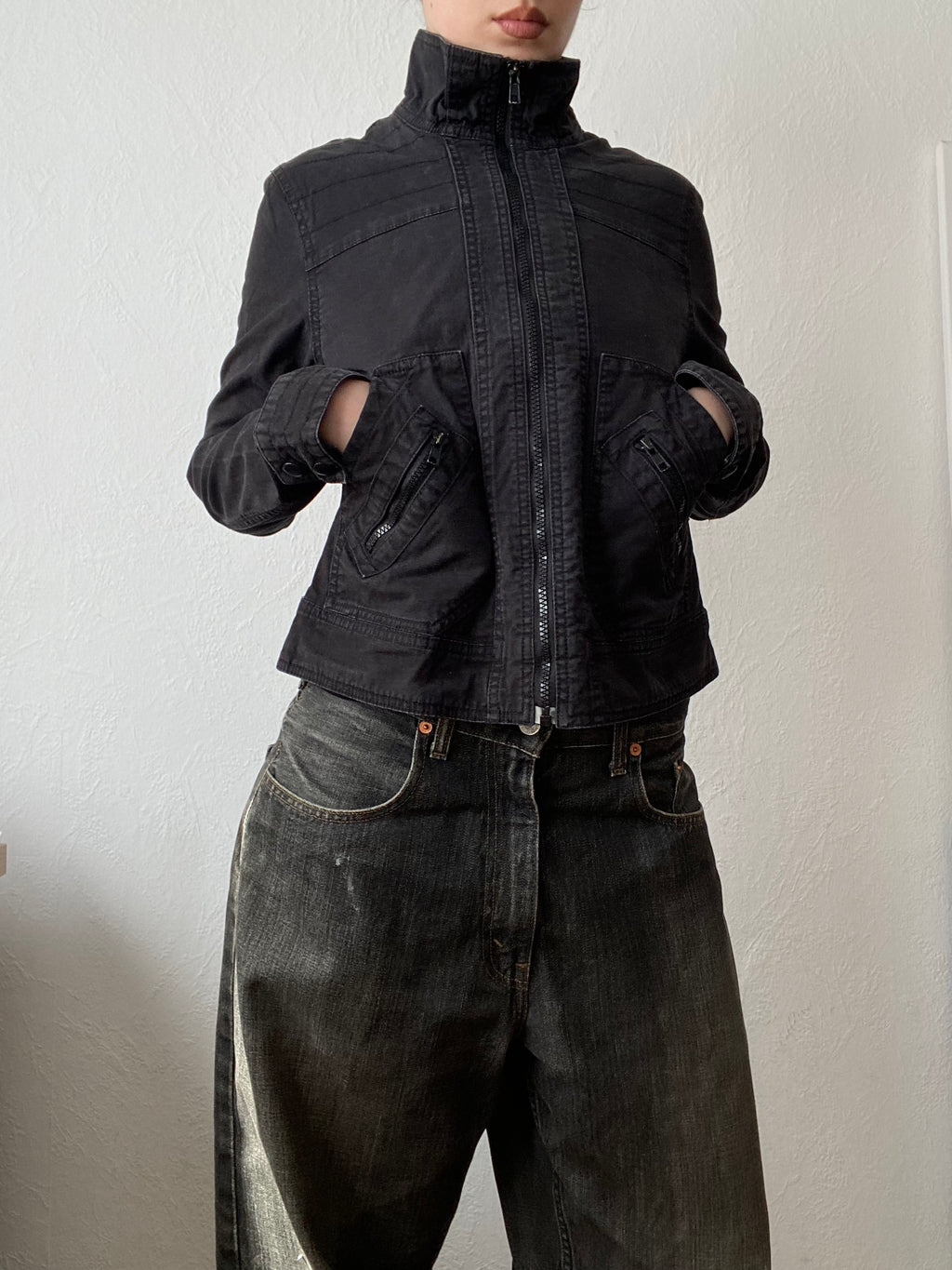 Vintage 96% cotton short light vintage jacket