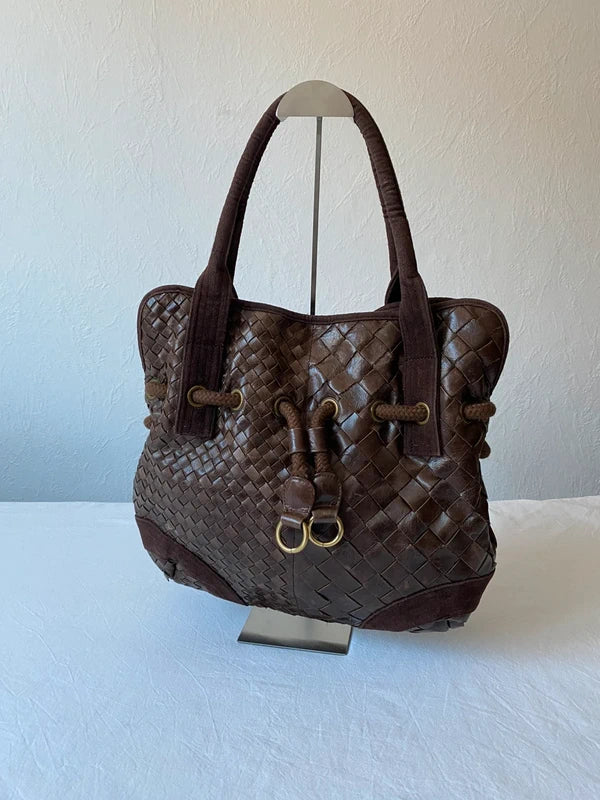 Vintage 40% Genuine Leather Large Handbag