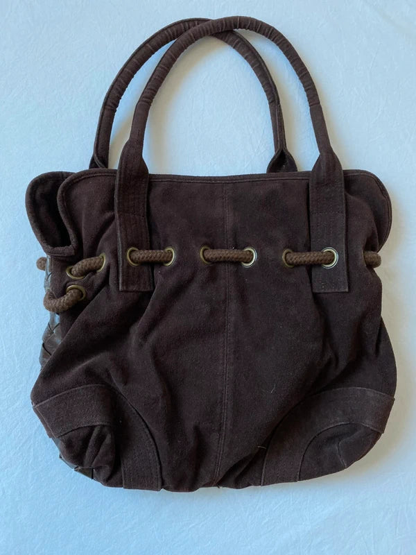Vintage 40% Genuine Leather Large Handbag