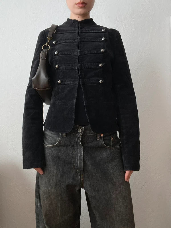 Vintage 96% Cotton Short Napoleon Jacket