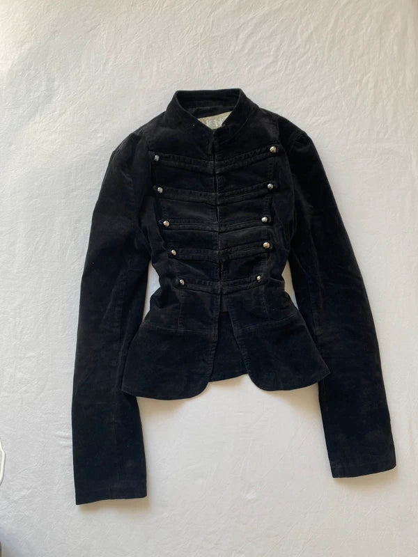 Vintage 96% Cotton Short Napoleon Jacket