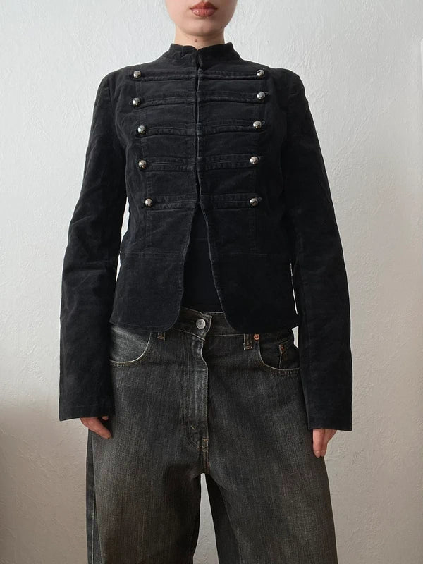 Vintage 96% Cotton Short Napoleon Jacket