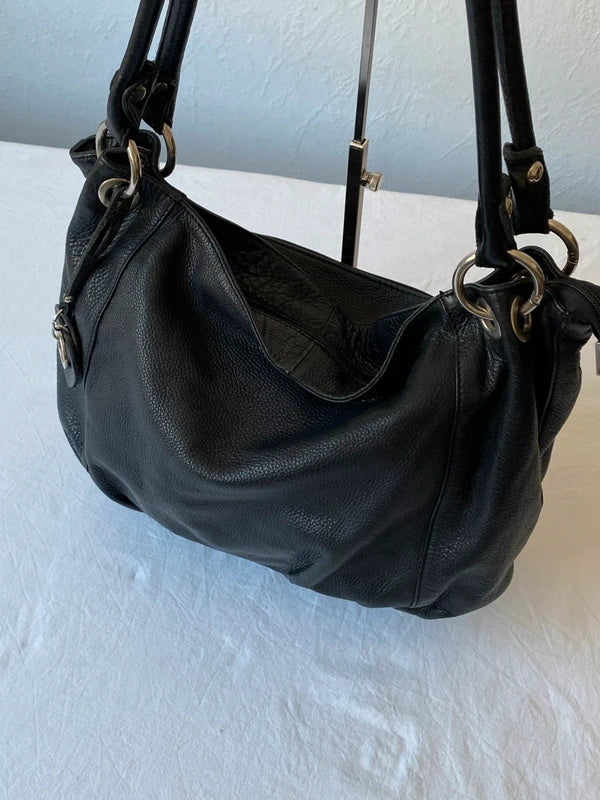 Vintage Genuine Italian Leather Handbag Shoulder Bag