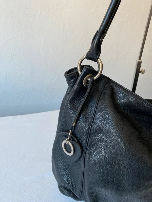 Vintage Genuine Italian Leather Handbag Shoulder Bag