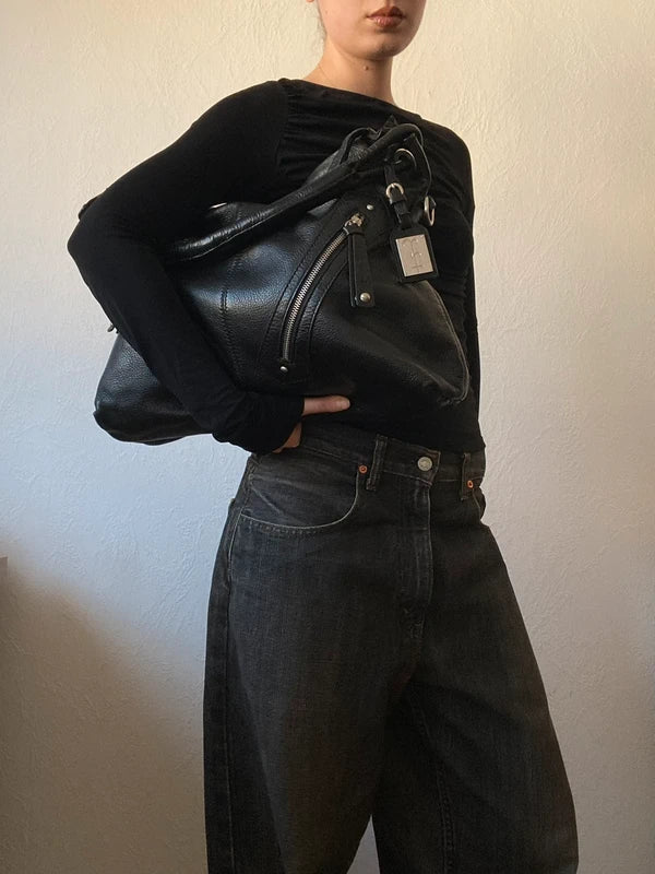 Premium Vintage Leather Handbag & Shoulder Bag