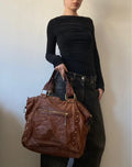 Vintage Genuine Leather Archive Avantgarde Shoulder Bag