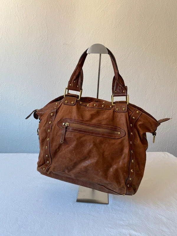Vintage Genuine Leather Archive Avantgarde Shoulder Bag